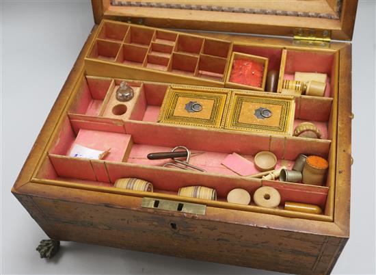 A Regency work box
